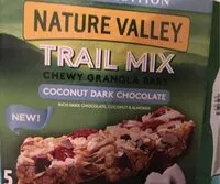 Mängden socker i Trail Mix Chewy Granola Bars Coccanut Dark Chocolate
