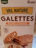 Mängden socker i Galette beurre d'amande