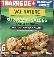 Mängden socker i Barre granola