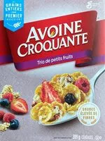Mängden socker i Avoine Croquante - Trio de petits fruits
