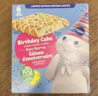 Mängden socker i Birthday Cake bars