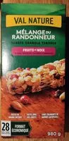 Mängden socker i Barres granola Fruits et Noix