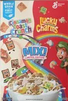 Mängden socker i Cinnamon Toast Crunch & Lucky Charms Mix