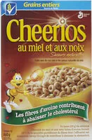 Mängden socker i Cheerios au miel et aux noix