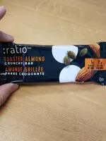 Mängden socker i Barre croquante amande grillée