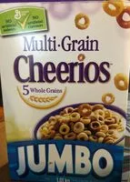 Mängden socker i Cheerios multi-grains jumbo