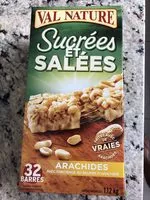 Mängden socker i Sucrées et Salées Arachides