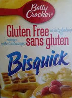 Mängden socker i Gluten free bisquick