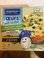 Mängden socker i Quiches sans croûte épinards ricotta oignons caramélisés