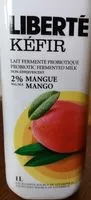 Mängden socker i Kéfir à la mangue