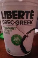 Mängden socker i Yogourt Grec Sans Lactoses Sans Gras