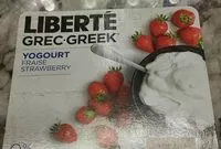Mängden socker i Yogourt fraise