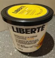Mängden socker i Liberté fromage à la crème
