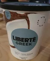 Mängden socker i Liberté greek
