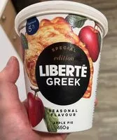 Mängden socker i Yogourt tarte aux pommes