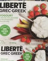 Mängden socker i Yogourt fraise rhubarbe