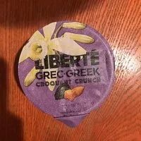 Socker och näringsämnen i Liberty greek crunch yogurt