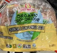 Mängden socker i Quinoa & Sunflower Seeds Loaf