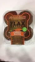 Mängden socker i Flax Muffins, Carrot Raisin