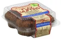 Mängden socker i Flax4life, delicious flax muffins, wild blueberry