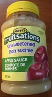 Mängden socker i Fruitsations Apple Sauce Unsweetened