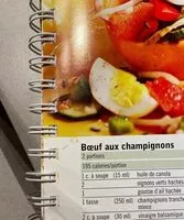 Mängden socker i Bœuf aux champignons