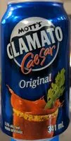 Mängden socker i Mott's clamato César