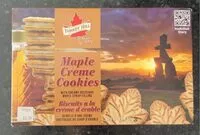 Mängden socker i Maple Creme Cookies