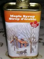 Mängden socker i Sirop d'érable