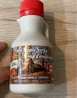 Mängden socker i sirop d’érable