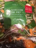 Mängden socker i Mushroom stir fry