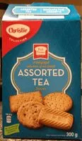 Mängden socker i Assorted tea biscuits cookies imported from canada