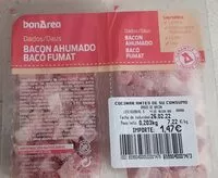 Mängden socker i Bacon ahumado