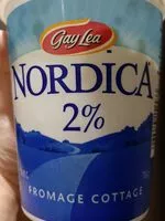 Mängden socker i Nordica 2% Cottage Cheese