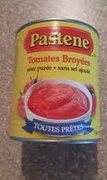 Mängden socker i Tomates broyées