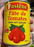 Mängden socker i Pâte de tomates