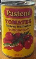 Mängden socker i Tomates cerises italiennes Pomodorini