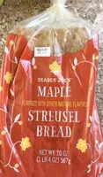 Mängden socker i Maple Streusel Bread