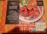 Mängden socker i Chicken Madras