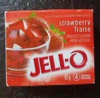 Mängden socker i Strawberry Jelly Powder