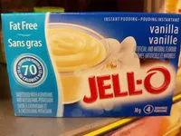 Mängden socker i Vanilla Instant Pudding