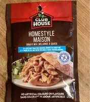 Mängden socker i Homestyle gravy mix - 25% less salt