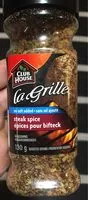 Mängden socker i Assaisonnement La Grille (épices à Bifteck)