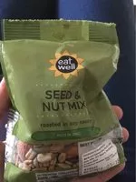 Mängden socker i Seed & nut mix