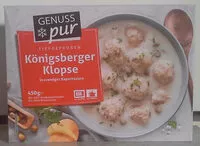 Mängden socker i Königsberger Klopse