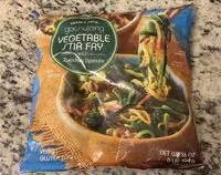 Mängden socker i Vegetable stir fry