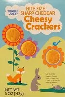 Mängden socker i Bite Size Sharp Cheddar Cheesy Cracker