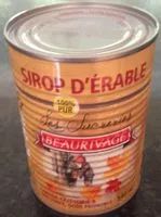Mängden socker i Sirop d'érable
