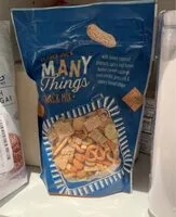 Mängden socker i Many Things Snack Mix