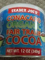 Mängden socker i Conacado Organic Fair Trade Cocoa